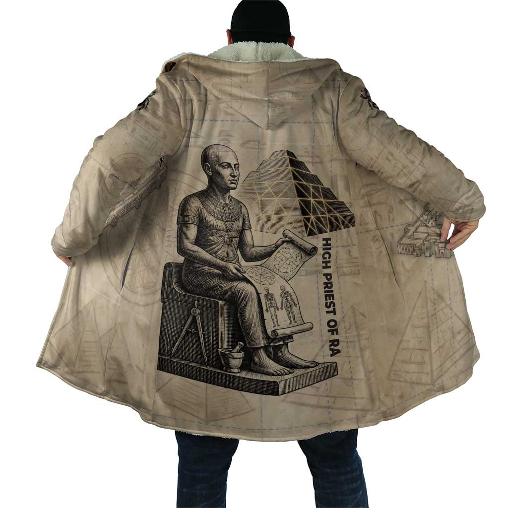 Imhotep Cloak Pyramid Blueprints Ancient Egyptian Architecture and Priest