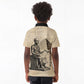 Imhotep Kid Polo Shirt Pyramid Blueprints Ancient Egyptian Architecture and Priest