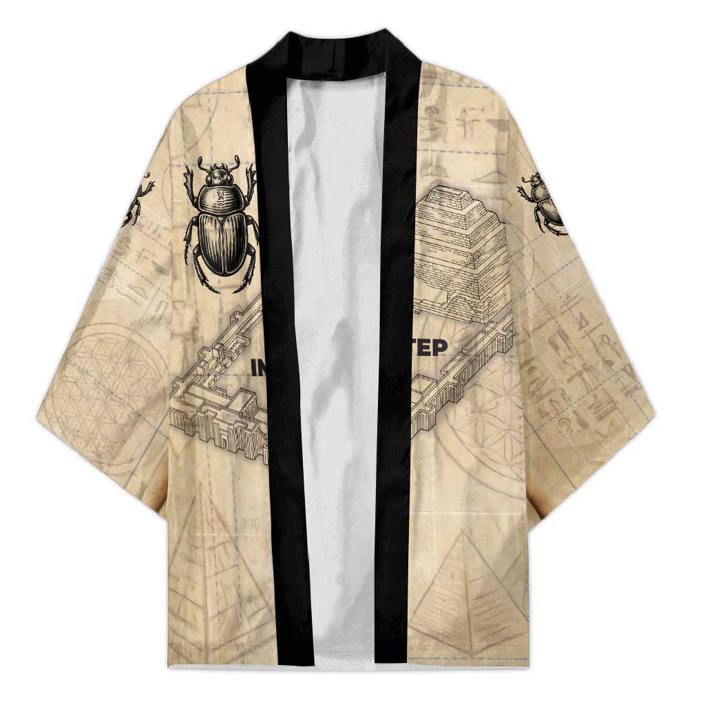 Imhotep Kimono Pyramid Blueprints Ancient Egyptian Architecture and Priest