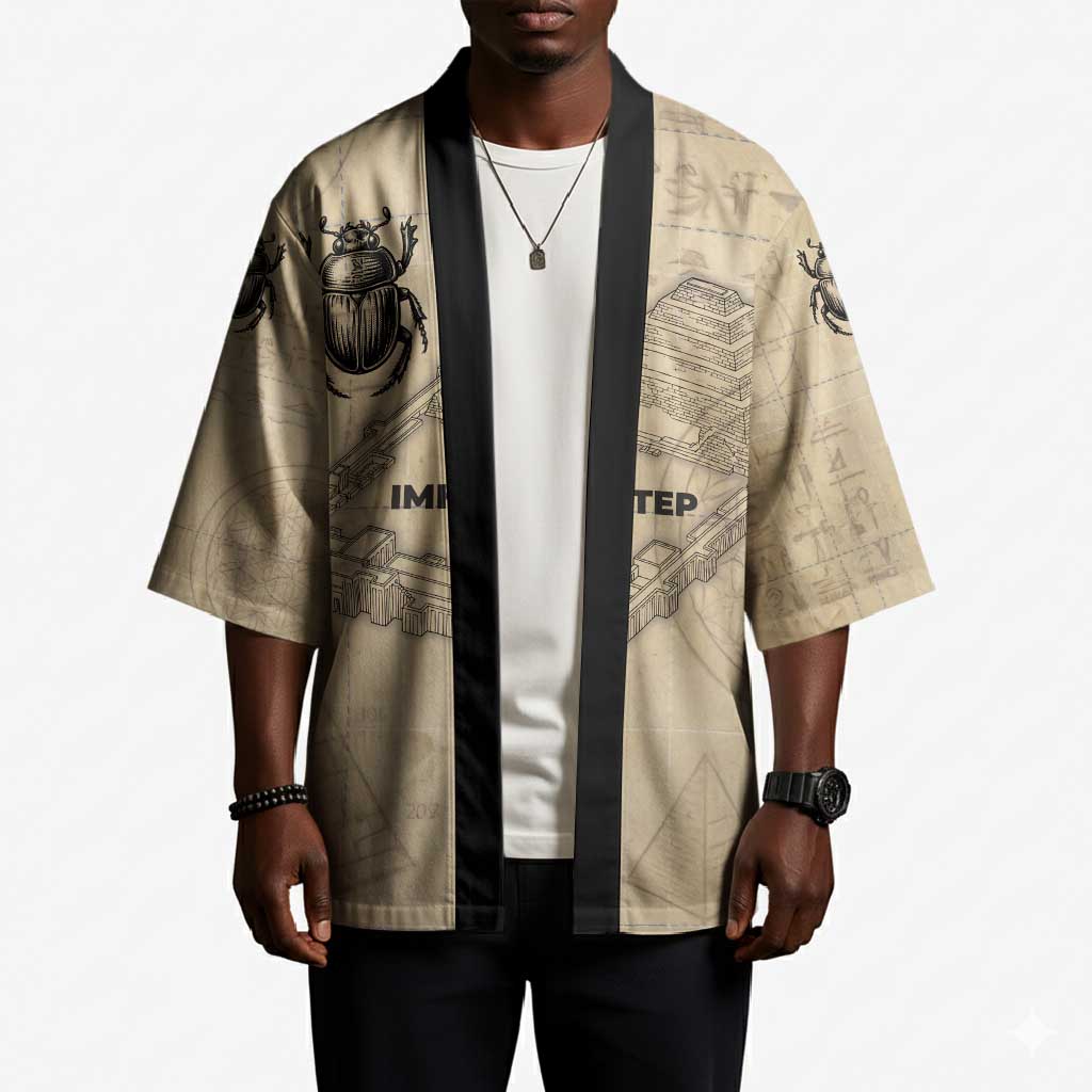 Imhotep Kimono Pyramid Blueprints Ancient Egyptian Architecture and Priest