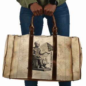 Imhotep Travel Bag Pyramid Blueprints Ancient Egyptian Architecture and Priest