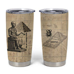 Imhotep Tumbler Cup Pyramid Blueprints Ancient Egyptian Architecture and Priest