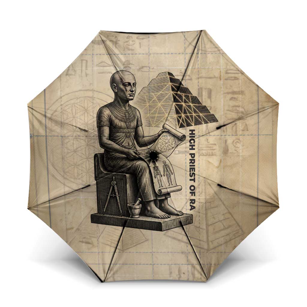 Imhotep Umbrella Pyramid Blueprints Ancient Egyptian Architecture and Priest