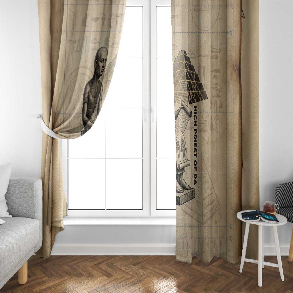 Imhotep Window Curtain Pyramid Blueprints Ancient Egyptian Architecture and Priest