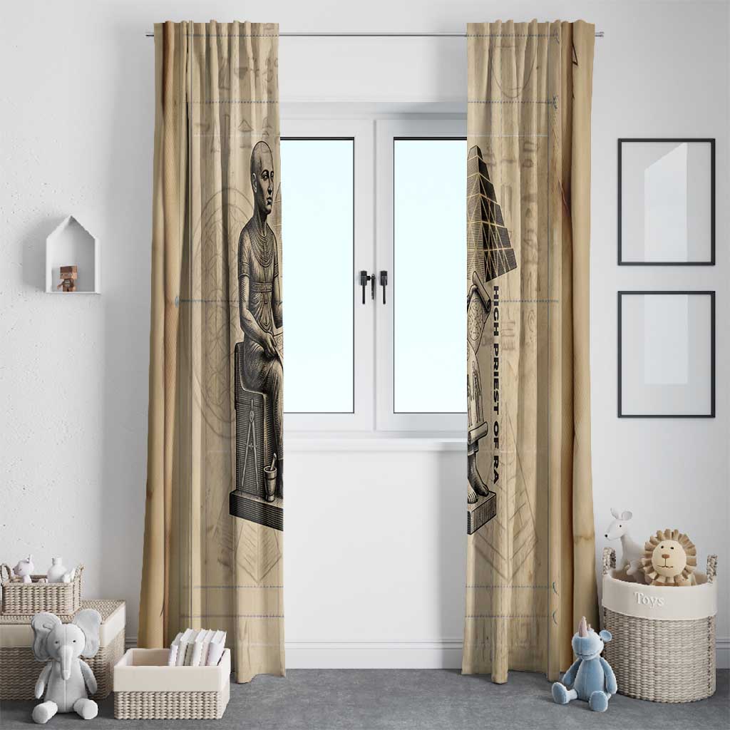 Imhotep Window Curtain Pyramid Blueprints Ancient Egyptian Architecture and Priest