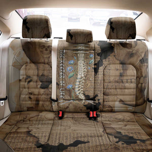 Imhotep Eye of Horus Back Car Seat Cover Papyrus Scrolls Ancient Egyptian Medicine