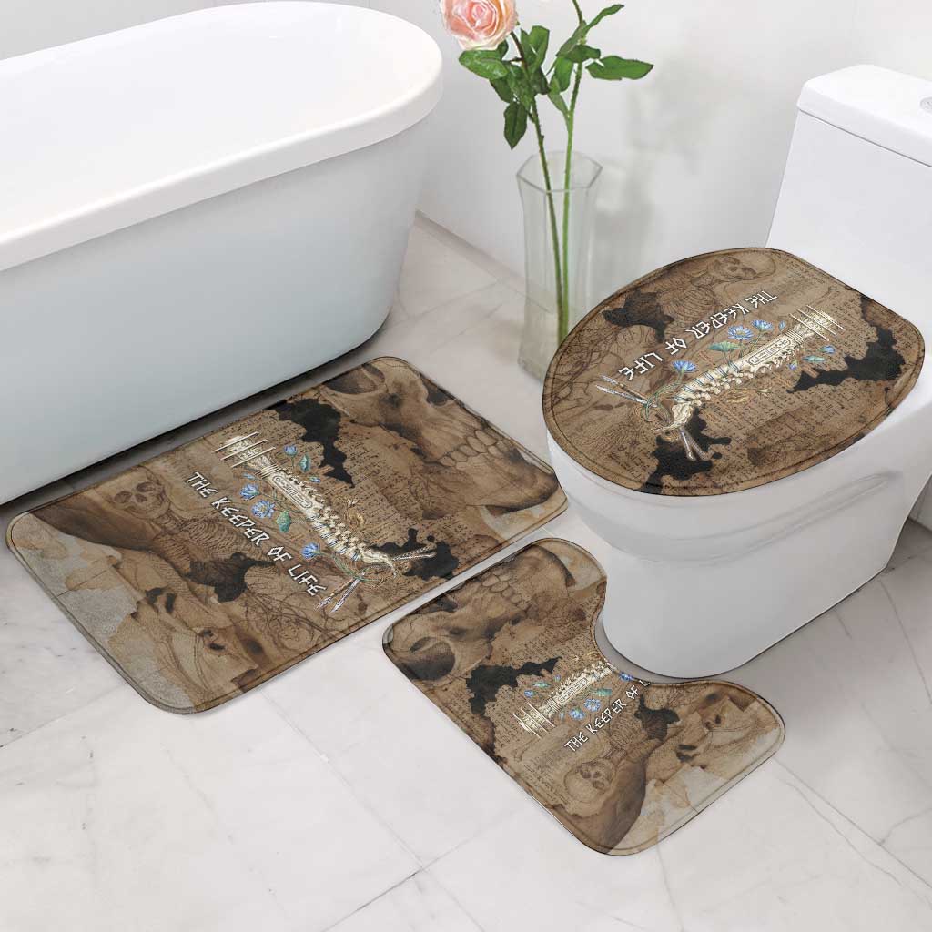 Imhotep Eye of Horus Bathroom Set Papyrus Scrolls Ancient Egyptian Medicine