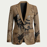 Imhotep Eye of Horus Blazer Papyrus Scrolls Ancient Egyptian Medicine