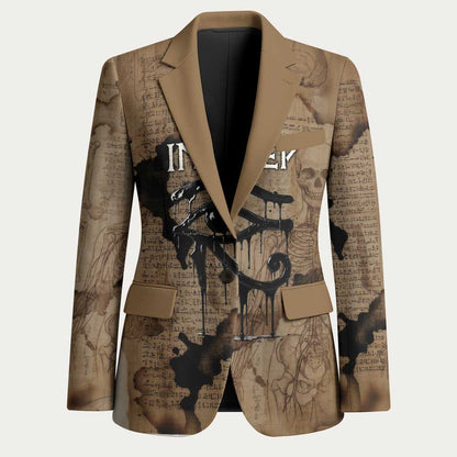 Imhotep Eye of Horus Blazer Papyrus Scrolls Ancient Egyptian Medicine