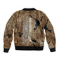 Imhotep Eye of Horus Bomber Jacket Papyrus Scrolls Ancient Egyptian Medicine
