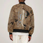 Imhotep Eye of Horus Bomber Jacket Papyrus Scrolls Ancient Egyptian Medicine