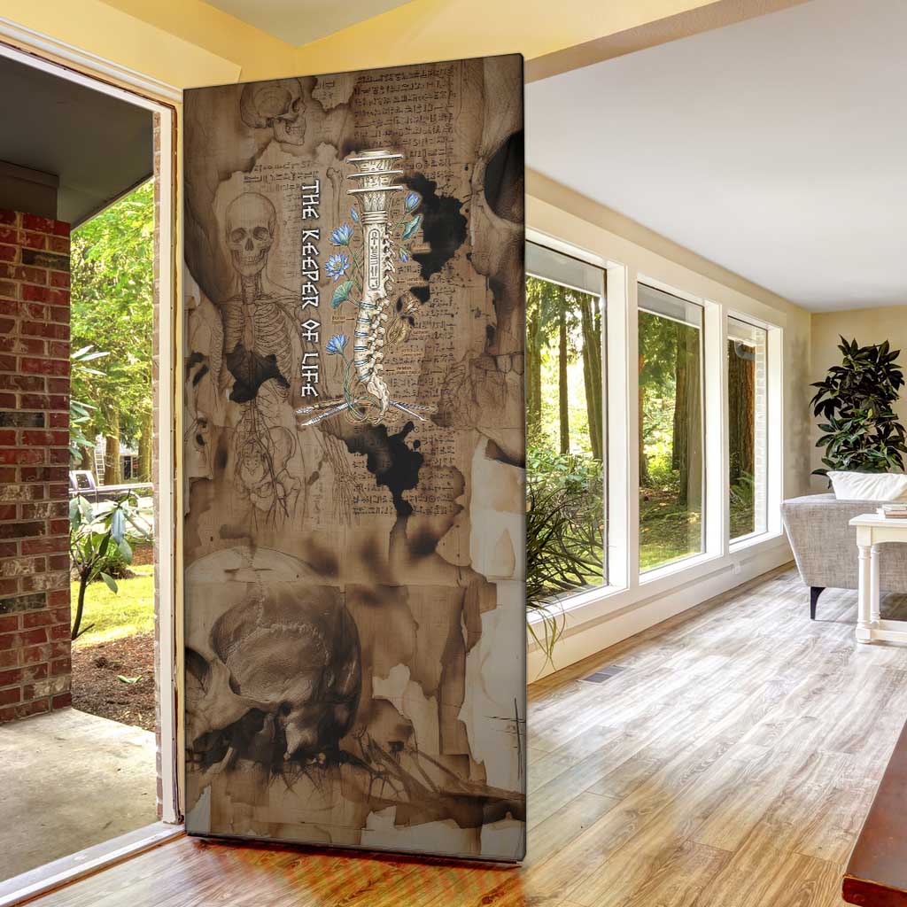 Imhotep Eye of Horus Door Cover Papyrus Scrolls Ancient Egyptian Medicine