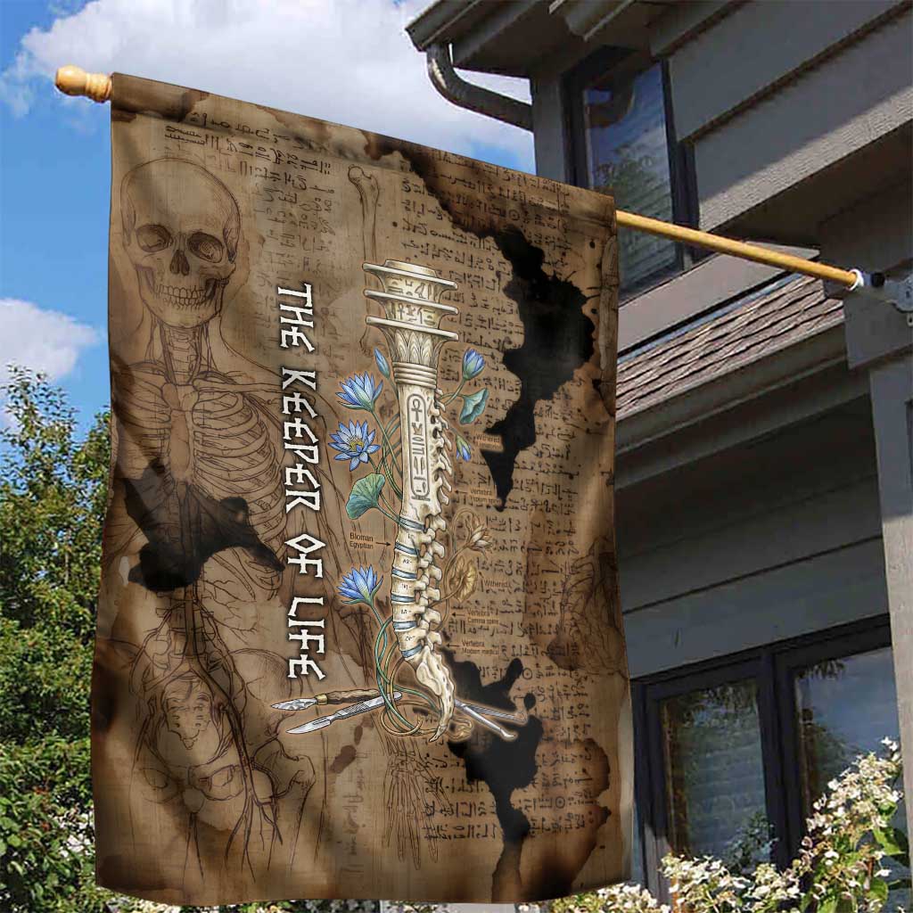 Imhotep Eye of Horus Garden Flag Papyrus Scrolls Ancient Egyptian Medicine