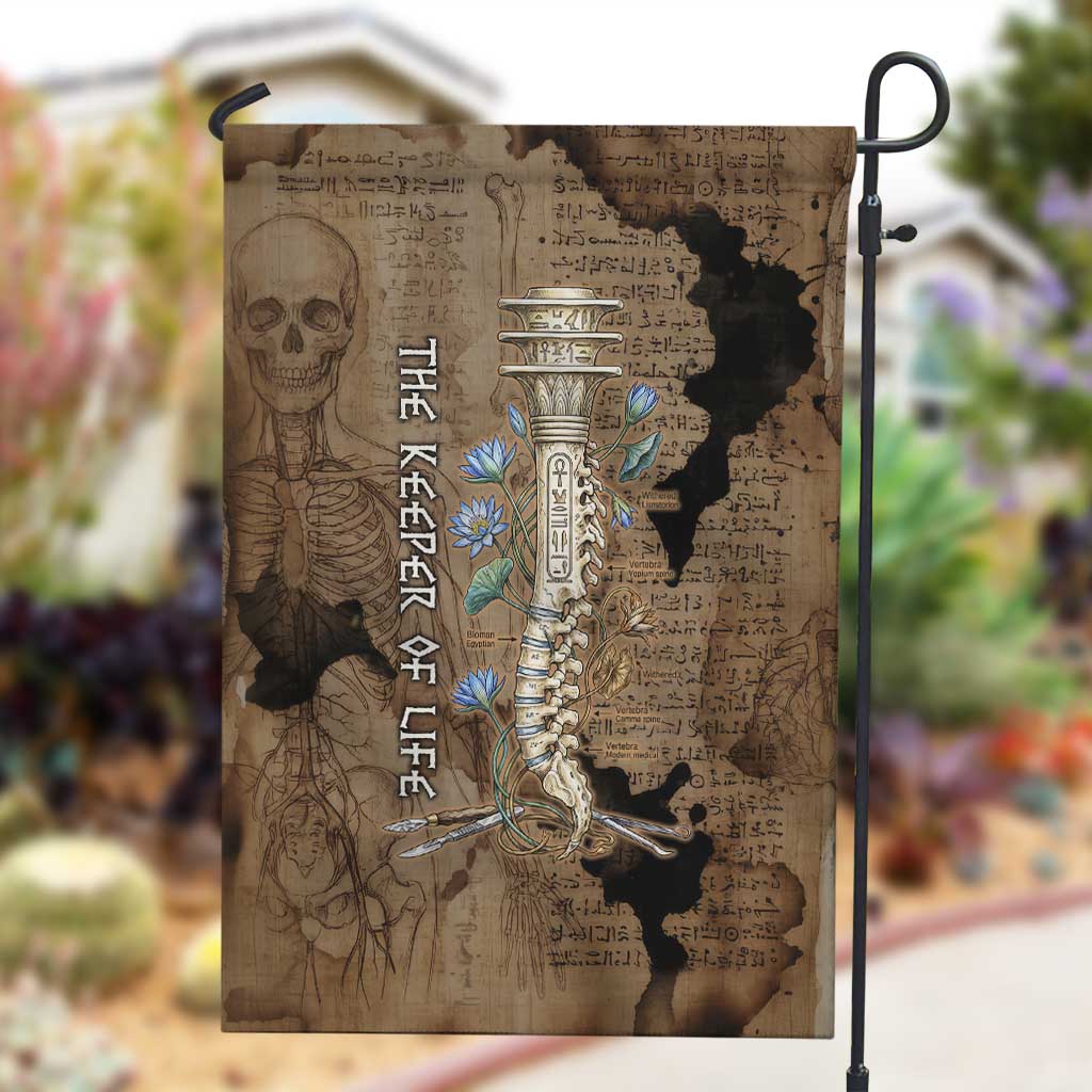 Imhotep Eye of Horus Garden Flag Papyrus Scrolls Ancient Egyptian Medicine