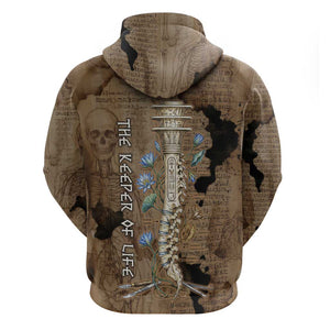 Imhotep Eye of Horus Hoodie Papyrus Scrolls Ancient Egyptian Medicine