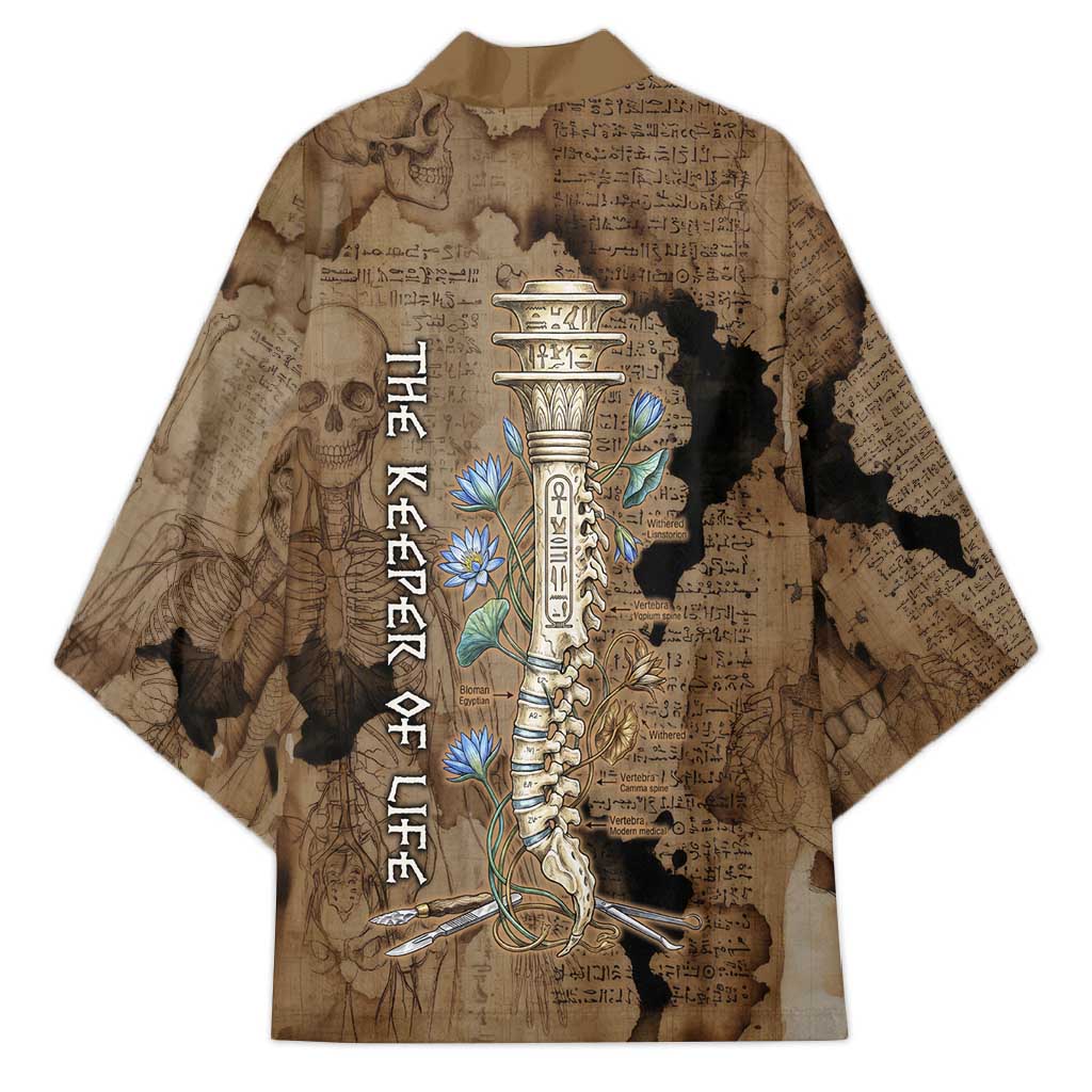 Imhotep Eye of Horus Kimono Papyrus Scrolls Ancient Egyptian Medicine