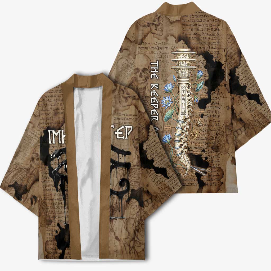 Imhotep Eye of Horus Kimono Papyrus Scrolls Ancient Egyptian Medicine