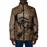 Imhotep Eye of Horus Padded Jacket Papyrus Scrolls Ancient Egyptian Medicine
