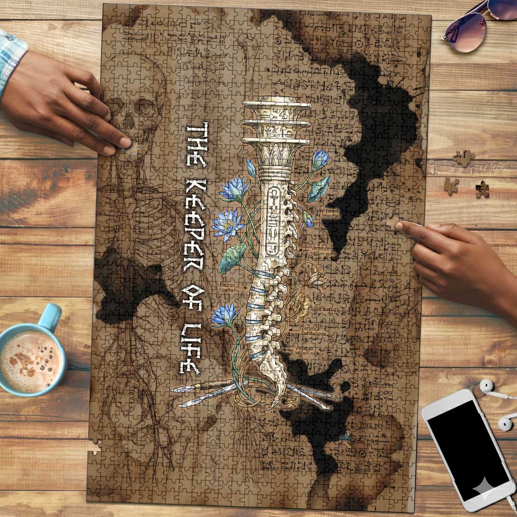 Imhotep Eye of Horus Puzzle Papyrus Scrolls Ancient Egyptian Medicine