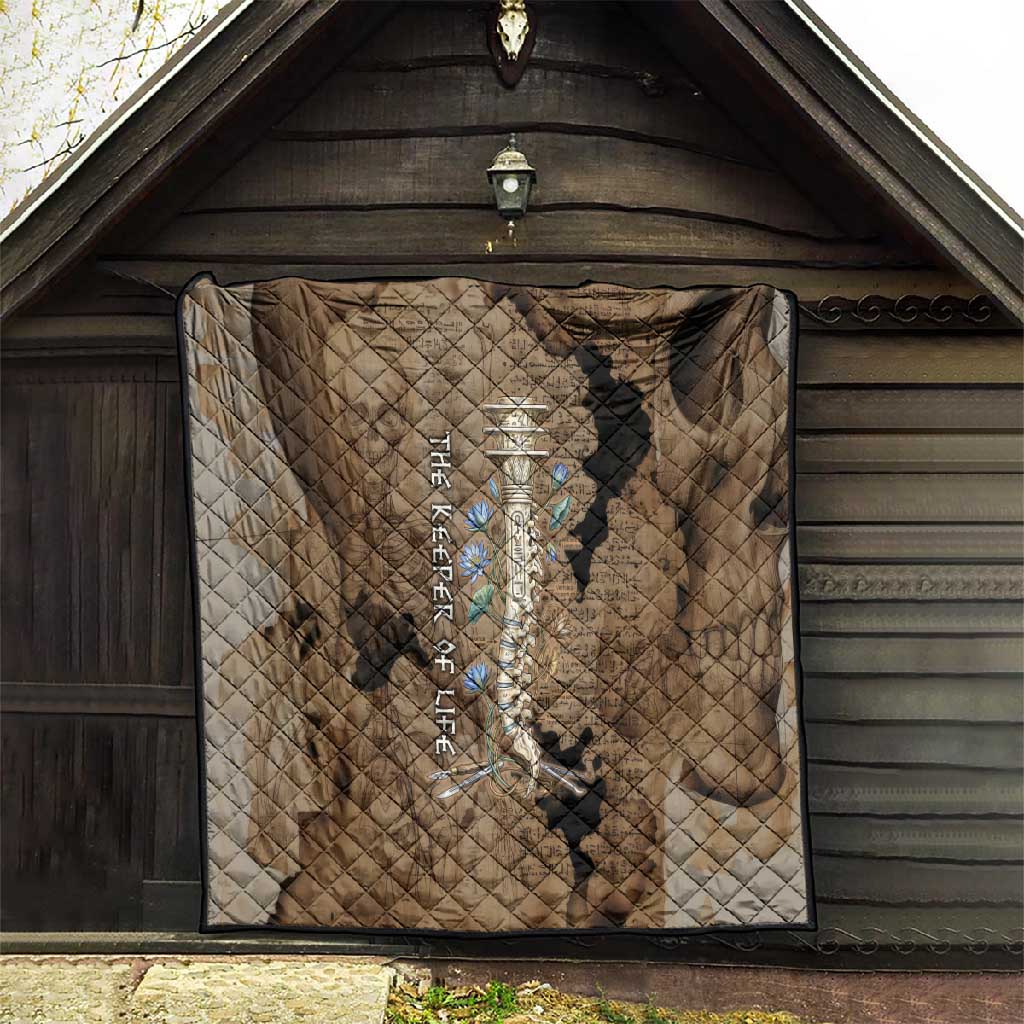 Imhotep Eye of Horus Quilt Papyrus Scrolls Ancient Egyptian Medicine