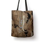 Imhotep Eye of Horus Tote Bag Papyrus Scrolls Ancient Egyptian Medicine