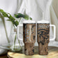 Imhotep Eye of Horus Tumbler With Handle Papyrus Scrolls Ancient Egyptian Medicine