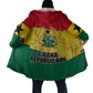 Ghana Republic Day Cloak Ghanaian Pride Flag Colors With Coat Of Arms And Black Star