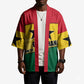 Ghana Republic Day Kimono Ghanaian Pride Flag Colors With Coat Of Arms And Black Star