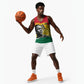 Personalized Ghana Republic Day Basketball Jersey Kwame Nkrumah Vintage Portrait Art - July 1st Theme