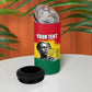 Personalized Ghana Republic Day 4 in 1 Can Cooler Tumbler Kwame Nkrumah Vintage Portrait Art - July 1st Theme