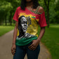 Personalized Ghana Republic Day Cross Shoulder Shirt Kwame Nkrumah Vintage Portrait Art - July 1st Theme
