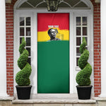 Personalized Ghana Republic Day Door Cover Kwame Nkrumah Vintage Portrait Art - July 1st Theme