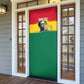 Personalized Ghana Republic Day Door Cover Kwame Nkrumah Vintage Portrait Art - July 1st Theme