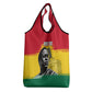 Personalized Ghana Republic Day Grocery Bag Kwame Nkrumah Vintage Portrait Art - July 1st Theme