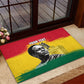 Personalized Ghana Republic Day Rubber Doormat Kwame Nkrumah Vintage Portrait Art - July 1st Theme