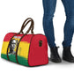 Personalized Ghana Republic Day Travel Bag Kwame Nkrumah Vintage Portrait Art - July 1st Theme