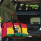 Personalized Ghana Republic Day Travel Bag Kwame Nkrumah Vintage Portrait Art - July 1st Theme