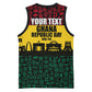 Personalized Ghana Republic Day Basketball Jersey Adinkra Pattern Heritage Silhouette African Culture Art