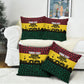 Personalized Ghana Republic Day Pillow Cover Adinkra Pattern Heritage Silhouette African Culture Art