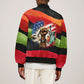 Happy 250th You Still Owe Us Black Pride Bomber Jacket Pan African Flag Broken Chains - Statue Of Liberty