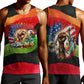 Happy 250th You Still Owe Us Black Pride Men Tank Top Pan African Flag Broken Chains - Statue Of Liberty