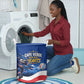 Cape Verde Won Our Hearts Soccer Laundry Basket Blue Sharks Football Mascot Patriotic National Team