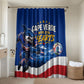 Cape Verde Won Our Hearts Soccer Bathroom Set Blue Sharks Football Mascot Patriotic National Team