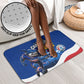 Cape Verde Won Our Hearts Soccer Bathroom Set Blue Sharks Football Mascot Patriotic National Team