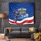 Cape Verde Won Our Hearts Soccer Tapestry Blue Sharks Football Mascot Patriotic National Team