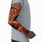 Trinbago Knight Riders Cricket Arm Sleeves Trinidad and Tobago Fiery Knight Warrior Bat Flame