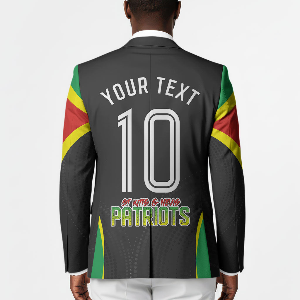 Personalized St Kitts And Nevis Patriots Blazer Caribbean Cricket Player Graphic Art