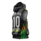 Personalized St Kitts And Nevis Patriots Sleeveless Hoodie Caribbean Cricket Player Graphic Art