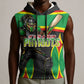 Personalized St Kitts And Nevis Patriots Sleeveless Hoodie Caribbean Cricket Player Graphic Art