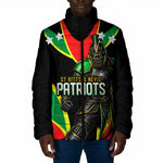 Personalized St Kitts And Nevis Patriots Cricket Padded Jacket Dynamic Player Celebration Team Pride